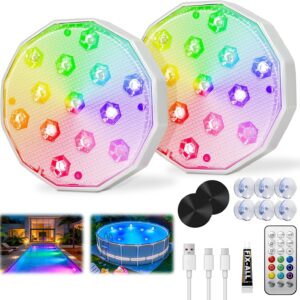 Lampe piscine LED magnétique Ollny RGB étanche IP67