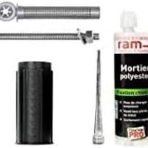 Kit scellement chimique RAM 170 ml - Fixation sécurisée