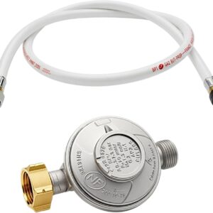 Kit Détendeur Gaz Butane 28 mbar + Tuyau 1,5 m