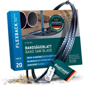Lame scie ruban Bayerwald 1400x6x0.36mm - Universelle