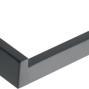 Porte papier toilette mural noir Mooche SUS 304