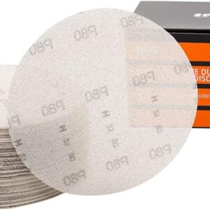 SPTA Lot 50 disques abrasifs velcro Ø150mm 80 à 320 grains