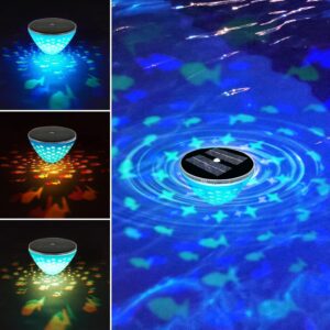 Lampe solaire poisson LED pour piscine & jardin