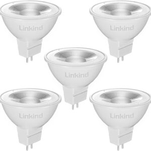 Linkind Ampoule LED GU5.3 12V MR16 5W (50W) – Lot de 5