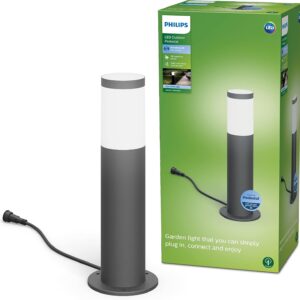 Philips Mygarden Borne LED Extérieur Alu Noir