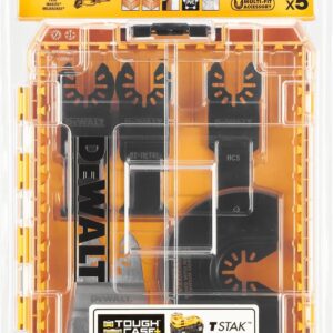 DEWALT - Coffret 5 lames pour multi-outil DT20761-QZ