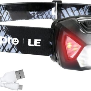 Lepro Lampe Frontale Rechargeable 2000LUX LED