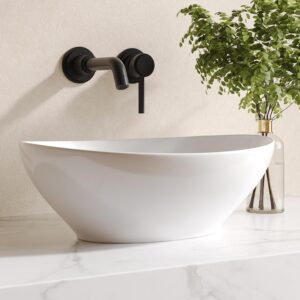 DeerValley Lavabo Ovale Céramique 40,5 cm - Blanc