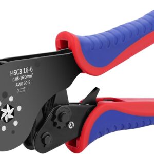 AOOWU Pince à sertir 0,08-16mm² – Câblage pro