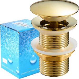 Bonde pop-up universelle 1¼" laiton - Vidange facile