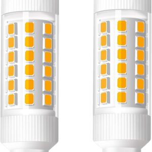 Caldarax Ampoule LED R7s 8W Blanc Chaud 3000K - Lot de 2