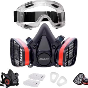 EDIMAX Masque respiratoire 8 filtres inclus