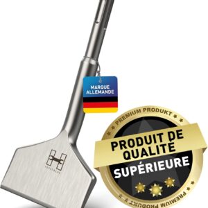 HARDTWERK Burin Turbo SDS Plus 165x75 mm - Burin plat large