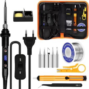 Fer à souder 80W Probuk – Kit 13 en 1 réglable 180-520°C