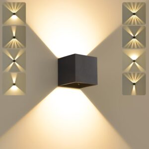 Applique LED Extérieur 12W 3000K IP65 Réglable