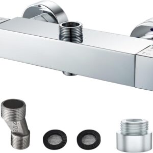 Mitigeur Thermostatique Douche 2 Sorties ROWINNAO
