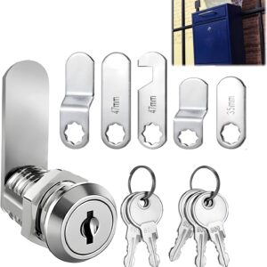 Serrure de boîte aux lettres 4 clés + 5 plaques | SopwMap