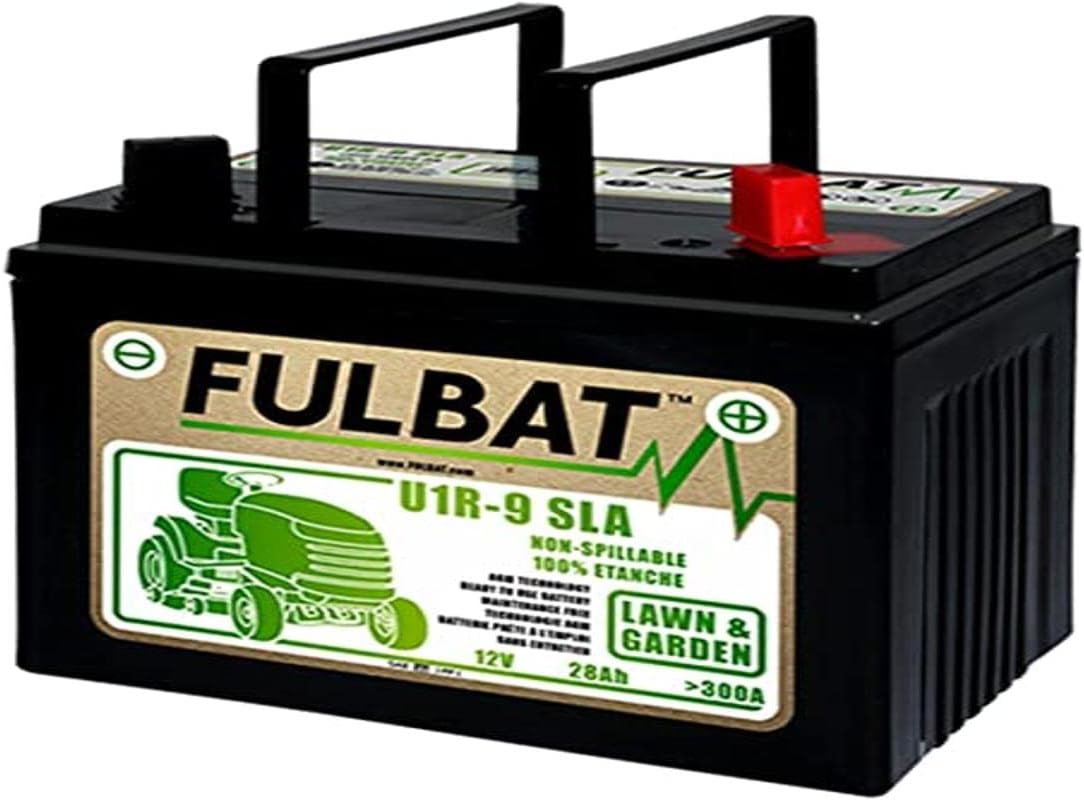 Batterie 12V 28Ah Fulbat U1R-9 pour tondeuse autoportée
