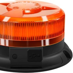 Gyrophare LED sans fil 12V avec télécommande - Dinfu