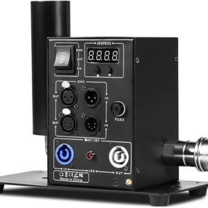 Machine CO2 pro 8m effet scène LED DMX - Bonvenon