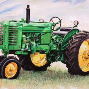 Kit peinture diamant 5D Tracteur - Acudotr