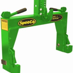 Attelage rapide Cat.1 SpeeCo 907 kg – vert sans bague