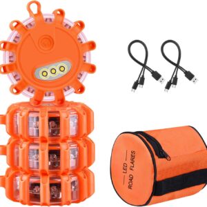 Gyrophare LED rechargeable 9 modes - Mugust