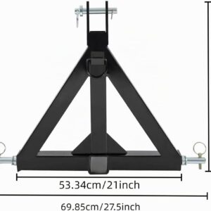 Attelage 3 points 2" pour tracteurs compacts - INREPRO