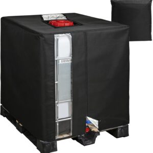 Bâche Anti-UV 1000L pour Cuve IBC - Noir 420D