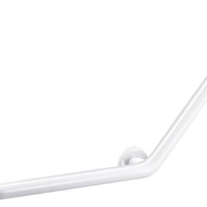 Delabie Barre d'appui 135° 3 points Basic 400x400 blanc