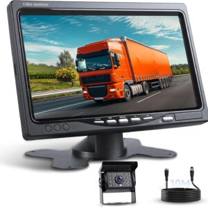 Caméra de recul 7" HD étanche IP68 pour voiture