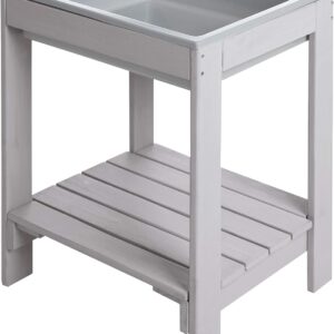 Roba Table Sable & Eau Tiny Bois Massif Gris