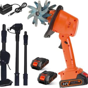 Mini motobineuse sans fil 235 tr/min - Jardinage facile