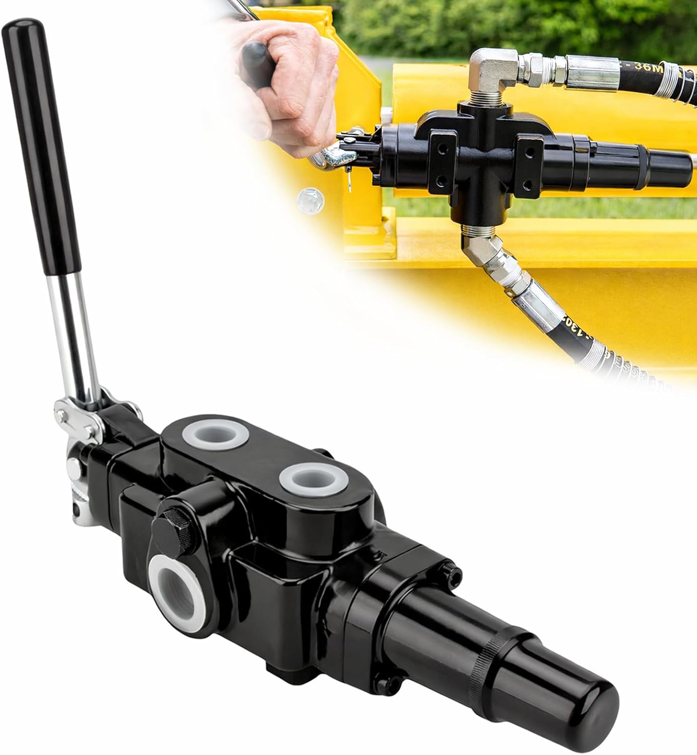 Vanne directionnelle 25 GPM 3626PSI pour fendeuse à bûches