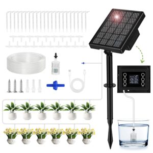 ZWOOS Arrosage Solaire Automatique 20 Plantes