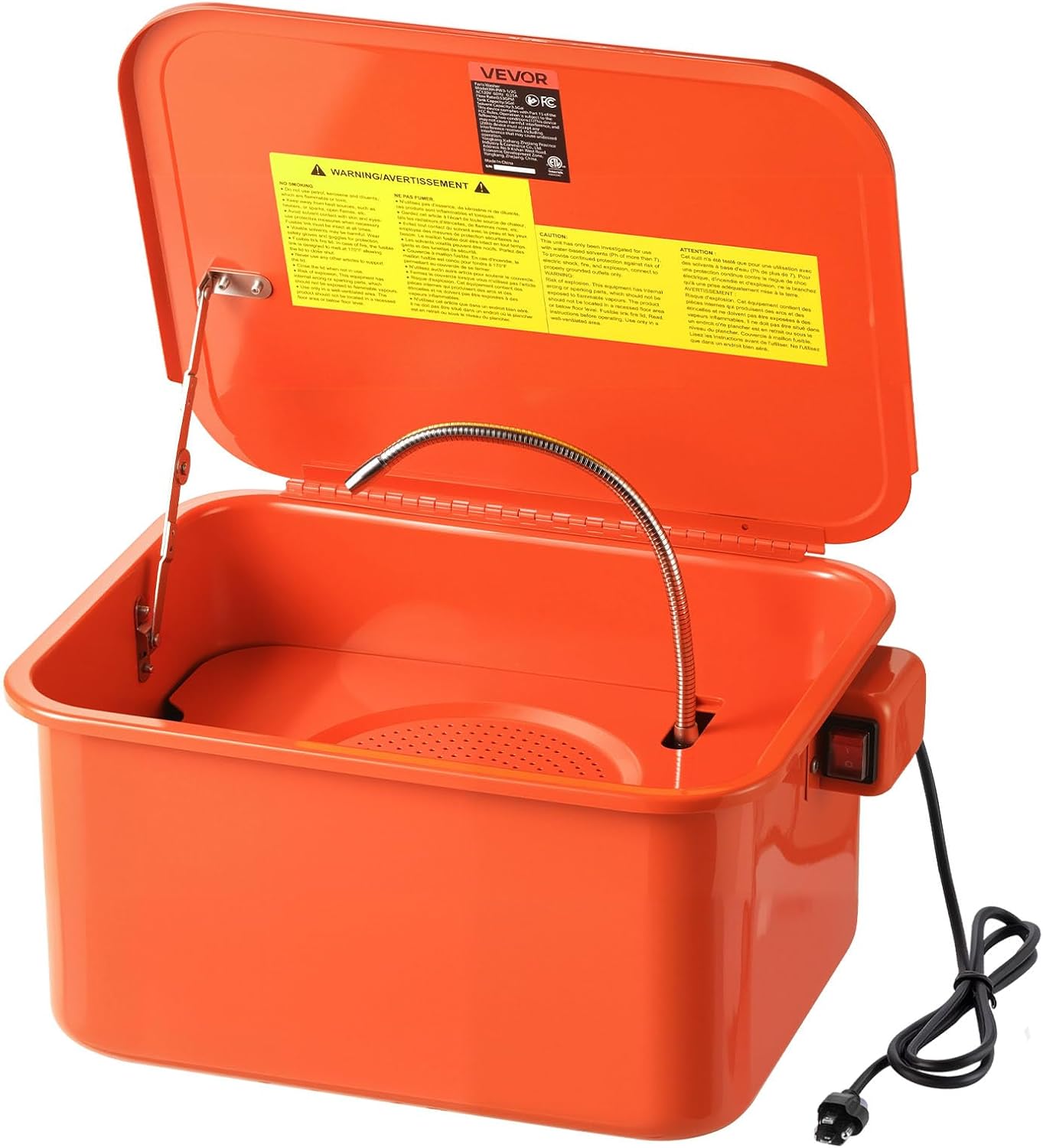 Fontaine de nettoyage VEVOR 19 L – Dégrasseur portable