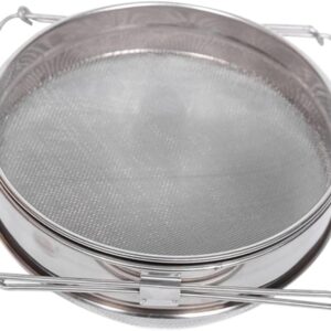 Passoire à miel double tamis 24 cm - Inox réglable | ABOOFAN