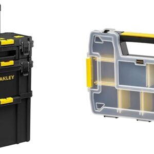 STANLEY Servante 3 en 1 QuickLink - Organiseur SortMaster