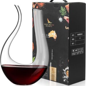 Carafe Vin Rouge en Verre Décoratif 750 ml - AIOUHMYM