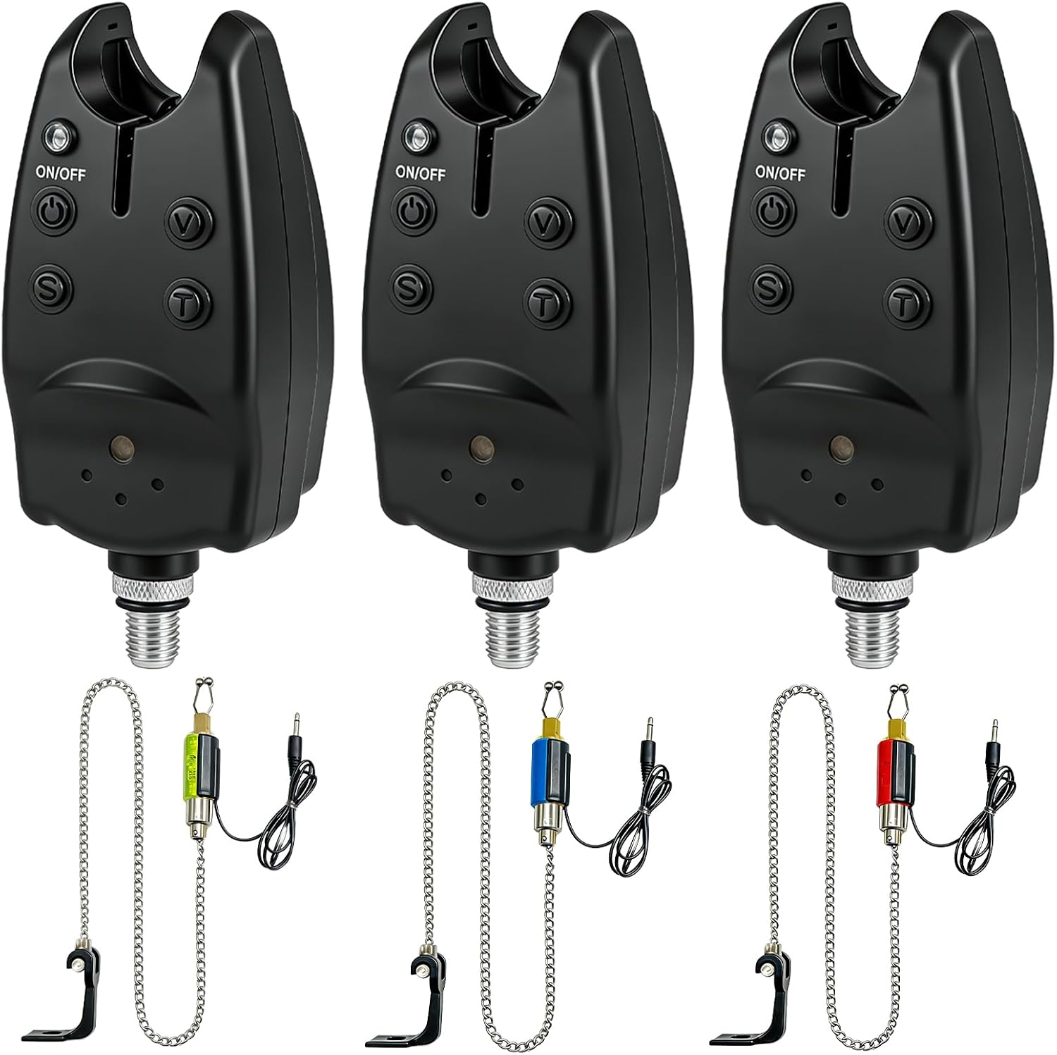 Kit 3 détecteurs touche carpe LED Leikurvo – Pêche de nuit