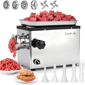 Hachoir électrique Anatole 950W acier inoxydable