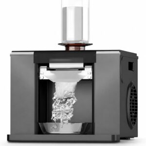 Machine à glaçons pro 280W, écran tactile, inox