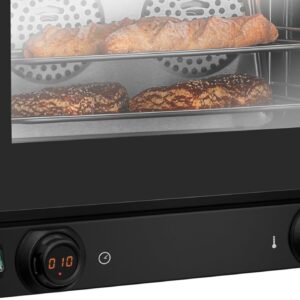 MBH Four convection pro 4 plaques noir mat MDI