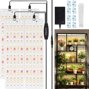 Pack 4 Lampes LED Cult. Plantes Spectre Complet 20W