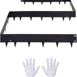 VEVOR Bordure Jardin Acier Galvanisé 6 Pièces 101,6 cm