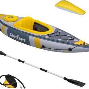 Rebel Electro Kayak RBA-4515 - Gonflable & Ultra Léger