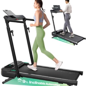 UREVO FoldiMix 5L - Tapis de course bureau pliant 3 CV
