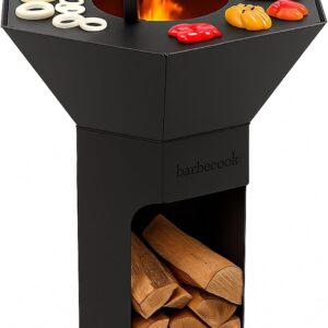 Barbecook Nestor Original : Barbecue brasero bois + plancha