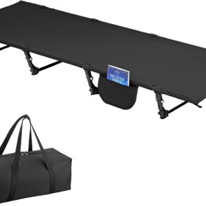 Lit de camping pliant Anbte 125 kg – Compact & ultra-léger