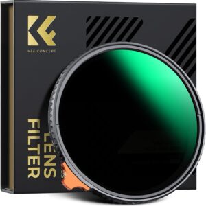 Filtre ND Variable K&F Concept ND2-400 67mm - 1 à 9 stops